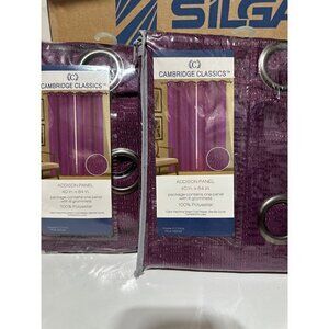 Cambridge Classics Addison Panels set of Two 40'in X 84'in New